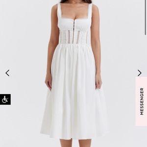 Sold！House of CB Perle Lace Corset Sundress size S